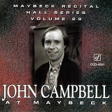John Campbell - John Campbell live at the Maybeck Recital Hall Volume 29