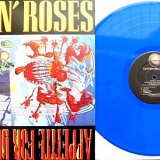 Guns N' Roses - Guns N' Roses " Appetite For Destruction " BLUE Vinyl Record Album w/ ORIGINAL Version Cover
