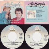 Air Supply - Making Love (Out Of Nothing At All)/Late Again (Live Version) (US Picture sleeve)