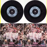 ABBA - Super Trouper/The Piper (UK Picture sleeve; plastic label)