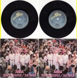 ABBA - Super Trouper/The Piper (UK Picture sleeve; paper label)