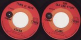 Adamo - Think It Over/The Old Sad Story (Canada)