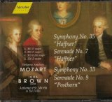 Wolfgang Amadeus Mozart - Symphony No. 33/Serenade No. 9 "Posthorn"