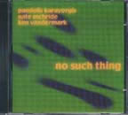Vandermark Ken Karayorgis McBride - No Such Thing