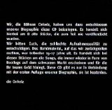 Böhse Onkelz - Danke Für Nichts (Buch-CD)