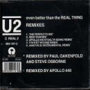 U2 - Even Better Than The REAL THING: Remixes [Maxi-Single]