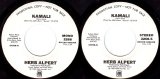 Herb Alpert - Kamali/Kamali (US Promo)