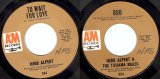Herb Alpert - To Wait For Love/Bud (US)