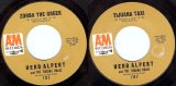 Herb Alpert and The Tijuana Brass - Zorba The Greek/Tijuana Taxi (US)