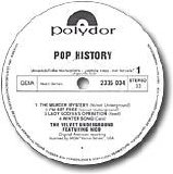 The Velvet Underground & Lou Reed - Pop History