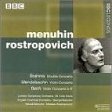Menuhin;Rostropovich - Brahms, Mendelssohn and Bach Concertos