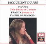 Jacqueline du Pre;Daniel Barenboim - Chopin: Cello Sonata in G Minor: Franck: Sonata in A