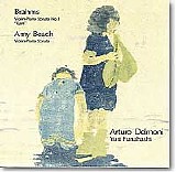 Arturo Delmoni - Sonatas of Brahms and Beach