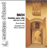 Ensemble 415 - Bach : Cantates Pour Alto Bwv 82, 35, 53