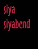 siya siyabend - siya siyabend