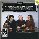 Anne-Sophie Mutter, António Meneses, Berliner Phil., Karajan - Brahms: Violin Concerto, Double Concerto