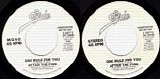 After The Fire - One Rule For You/One Rule For You (US)