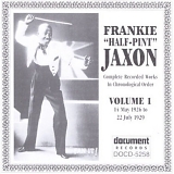 Frankie Jaxon - Complete Recorded Works, Vol. 1: 1926-1929
