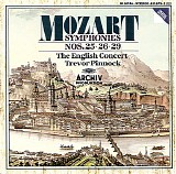 Trevor Pinnock / The English Concert - Mozart: Symphonies No. 25, 26, 29