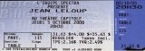 Jean Leloup - 05-10-2000 - 20,30 (Jeudi)