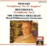 Sir Thomas Beecham / Royal Philharmonic Orchestra - Mozart: Symphony No.41 'Jupiter' - Beethoven: Symphony No.2