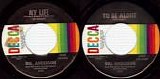 Bill Anderson - My Life (Throw It Away If I Want To)/To Be Alone (US)