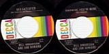 Bill Anderson and Jan Howard - Dis-Satisfied/Knowing You're Mine (Canada)