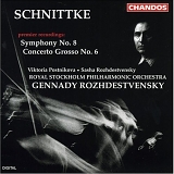 Alfred Schnittke: COncerto grosso No.6 & Symphony No.8 - Alfred Schnittke: COncerto grosso No.6 & Symphony No.8