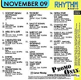Various artists - Promo Only Rhythm Radio November 2009