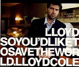 Lloyd  Cole - So you'd like to save the world