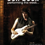 Jeff Beck - performing this week...live at Ronnie Scott's
