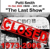 PATTI SMITH - LIVE IN CBGB'S