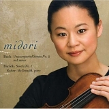 Midori - Bach: Sonata No. 2 in A minor; Bartok: Sonata No. 1