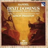 Westminster Abbey Choir and Orchestra / Simon Preston - Dixit Dominus, Nisi Dominus, Salve Regina