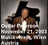 Oscar Peterson - November 21, 2003 Musikverein, Wien, Austria