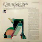 Charles Wuorinen - Time's Encomium