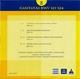 Bach JS - Geistliche Kantaten BWV 121 - 124