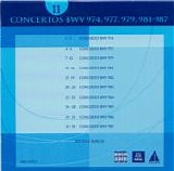 Bach JS - Bach 2000 Vol.10 - CD11 Concertos BWV 974, 977, 979, 981-987