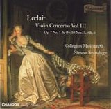 Leclair - Violin Concertos Vol.3