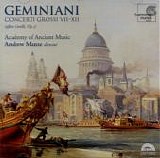 Geminiani - Concerti Grossi n. Corelli op.5, Academy of Ancient Music, Andrew Manze