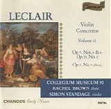 Leclair - Violin Concertos - Standage