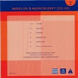 Bach JS - BWV232 - Mass In B Minor - CD2