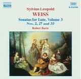 Weiss - Sonatas for Lute Vol 3