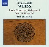 Weiss - Lute Sonatas, Volume 8