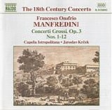 Manfredini - Manfredini: Concerti Grossi Vol. 1