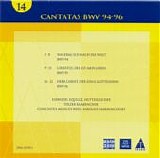 Bach JS - Geistliche Kantaten BWV 94 - 96