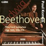 Beethoven - The last sonatas for pianoforte - Paul Komen