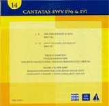 Bach JS - Cantatas Vol. 4 CD 14