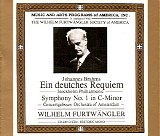 Wilhelm Furtwangler / Stockholm Philharmonic / Concertgebouw Orchestra of Amster - Brahms: Symphony No.1; Ein deutches Requiem