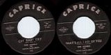 The Angels - Cry Baby, Cry/That's All I Ask Of You (US)
